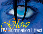 Glow UV Ilumination Effect contact lenses
